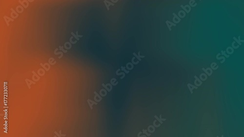 a modern copper background animation with soft gradient blending between warm copper tones and teal shades. perfect for elegant visuals, motion graphics, or stylish video