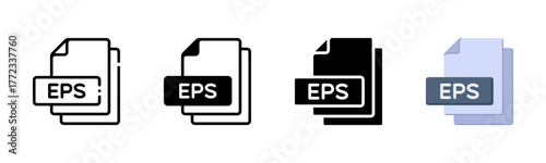 Eps Multi Style Icon Set