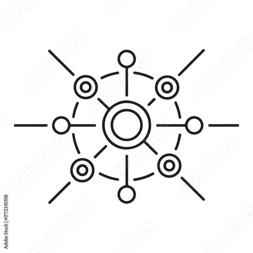 Vector illustration of an abstract background