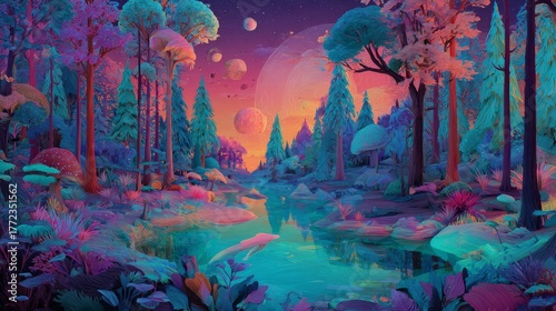 Exploring a dream world filled with holographic companions and fantastical adventures