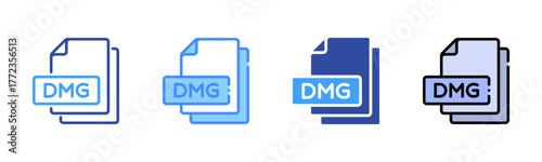Dmg Multi Style Icon Set