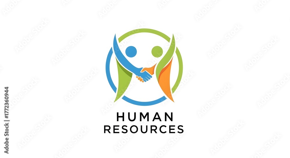 Obraz premium Logo to use in Business, Business works, distribution, sales, finance, production, and human resources, marketing, for presentation. 