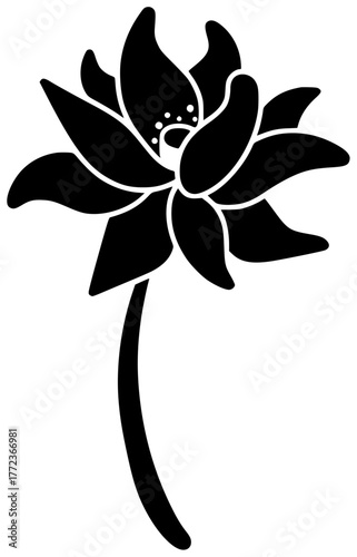 saint illustration flower silhouette lily logo religion icon catholic outline christian christianity jesus holy christ religious symbol faith god shape blessing vector graphic background