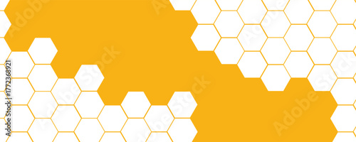 Abstract yellow orange beehive raster background plate icon. Honeycomb bees hive cells pattern sign. Funny bee honey shapes vector icons for banner, card or wallpaper. Fun texture hexagon cell signs.