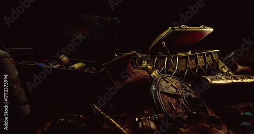 Photos Amidst shadows, a trove of ancient treasures glimmers