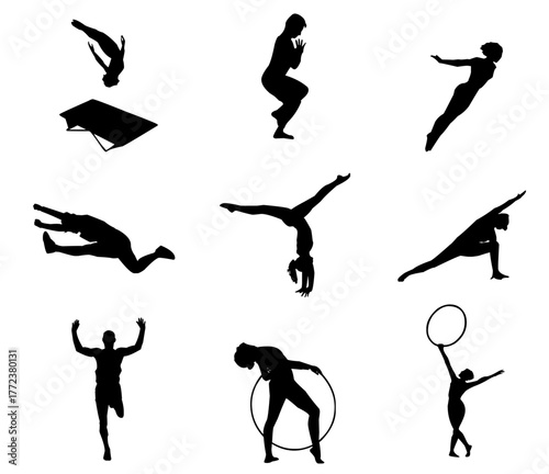 icon sport silhouette