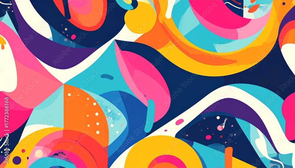 Obraz premium abstract colorful background
