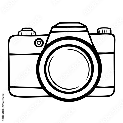 Line digital photo camera