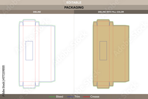 Agarbatti box dieline created by clean vector approach promoting steady printing flow and compact packaging style detailed die line tracking supports tight structure and fold stability