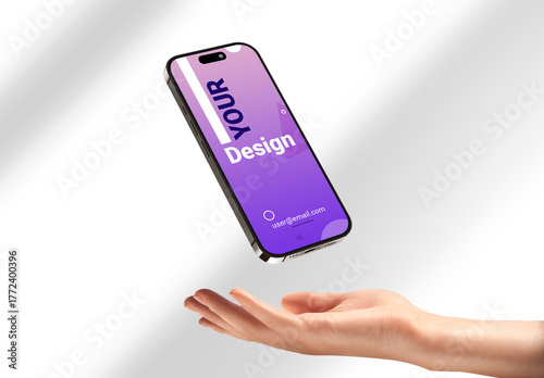 Smartphone Screen Mockup