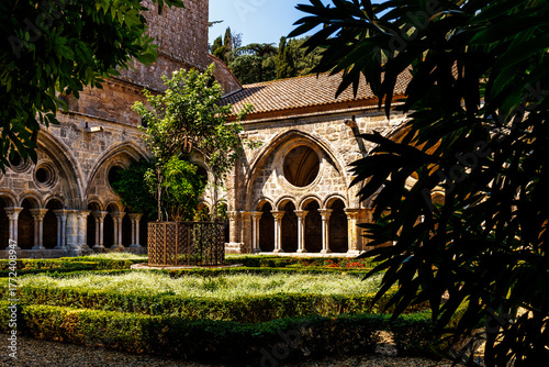 Inside abbey