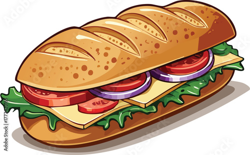 ham and cheese sandwich