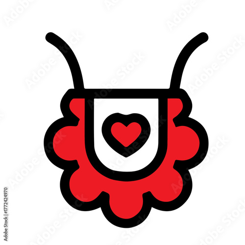 Baby Bib Icon