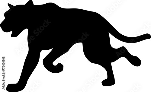 Design of panther walking draw
