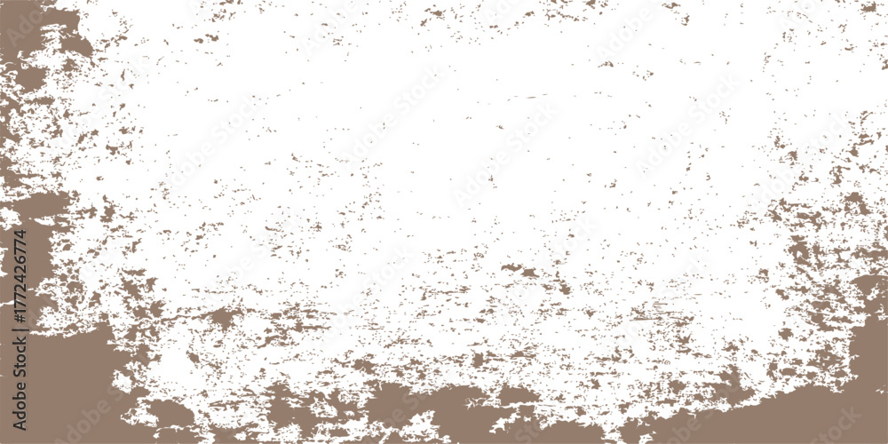 Fototapeta premium Abstract vintage brown paper texture background with a distressed grunge wall pattern