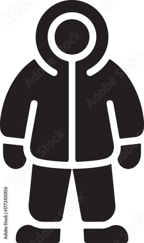 Winter Outfit Icon Cold Weather Gear
