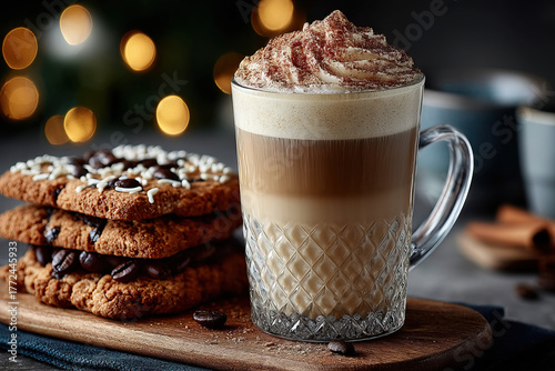 Festive gingerbread latte C...