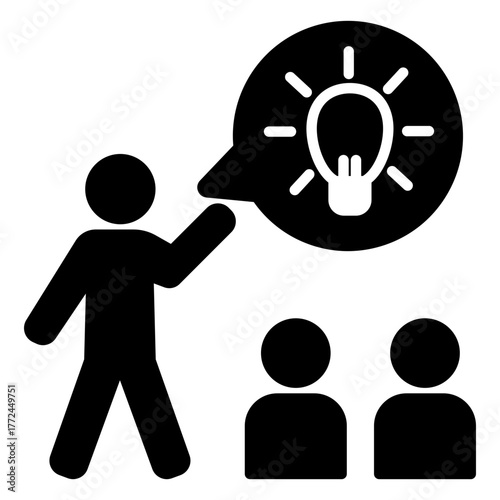 inspiration black icon