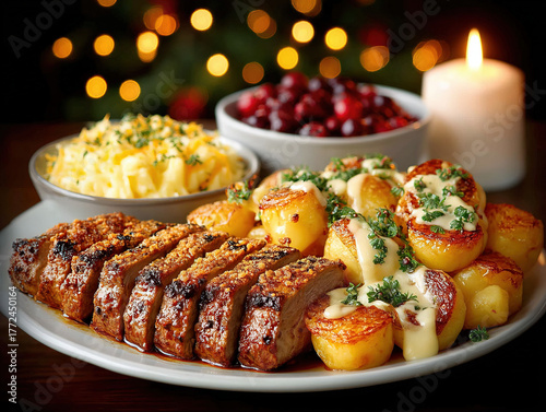 table of Swedish Christmas ...