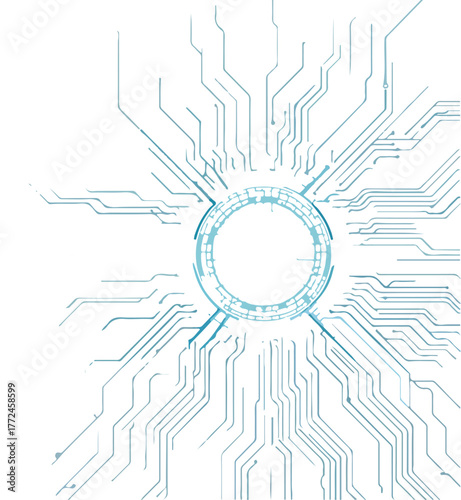 abstract blue background