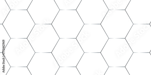 White abstract honeycomb mosaic and tile geometric hexagon vector illustration. geometric digital technology polygon science vintage square mosaic and web cover business texture.	
