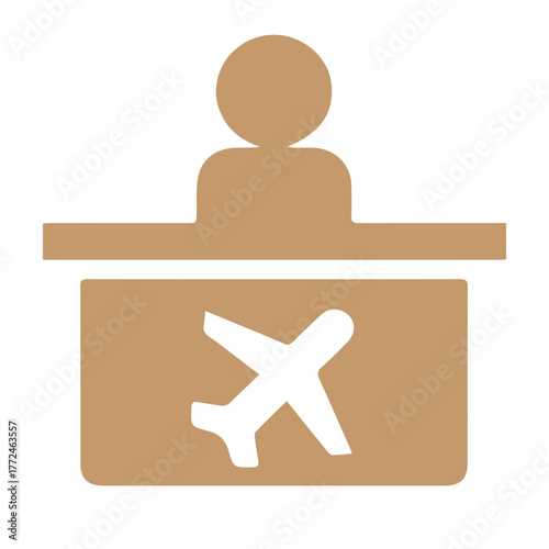 Airport Check-in Desk