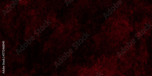 Abstract red grunge background, Old rough concrete distressed texture. The wall of the building with cracks. Toned stone background with space for design. red grunge and marbled cloudy design. 