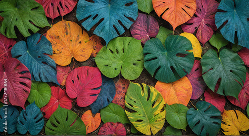 colorful autumn leaves
