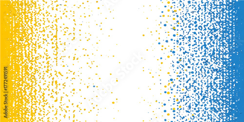 Orange abstract vector illustration with a watercolor paint splash texture and a colorful ink splatter design for a creative art background