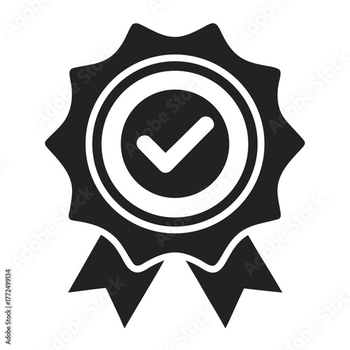 Verified Badge Icon Vector Illustration