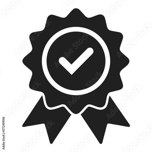 Verified Badge Icon Vector Illustration