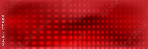 Red gradient with halftone abstract background for backdrop or presentation. Vector Illustration