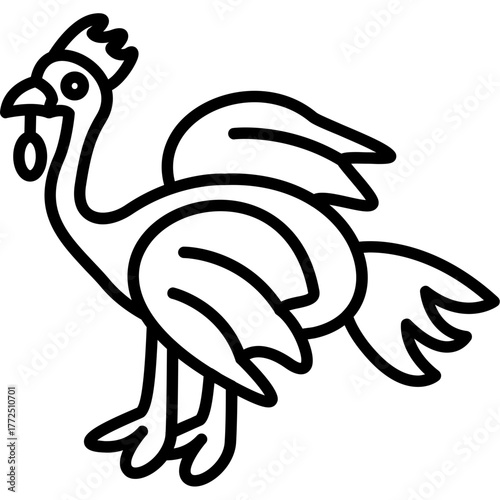 Ostrich Icon