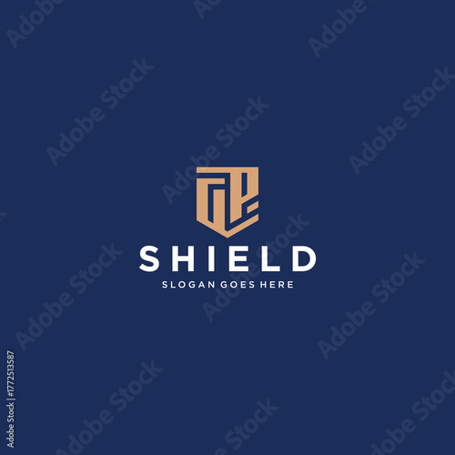 GP Shield Logo Design Inspiration	