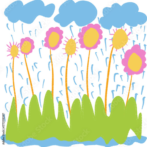 . Vibrant retro abstract background with geometric shapes and bold colors. Perfect for adding a touch of nostalgia to your designs.