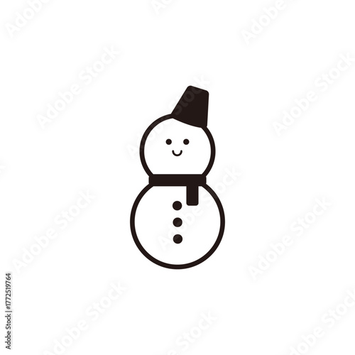 雪だるまのアイコン