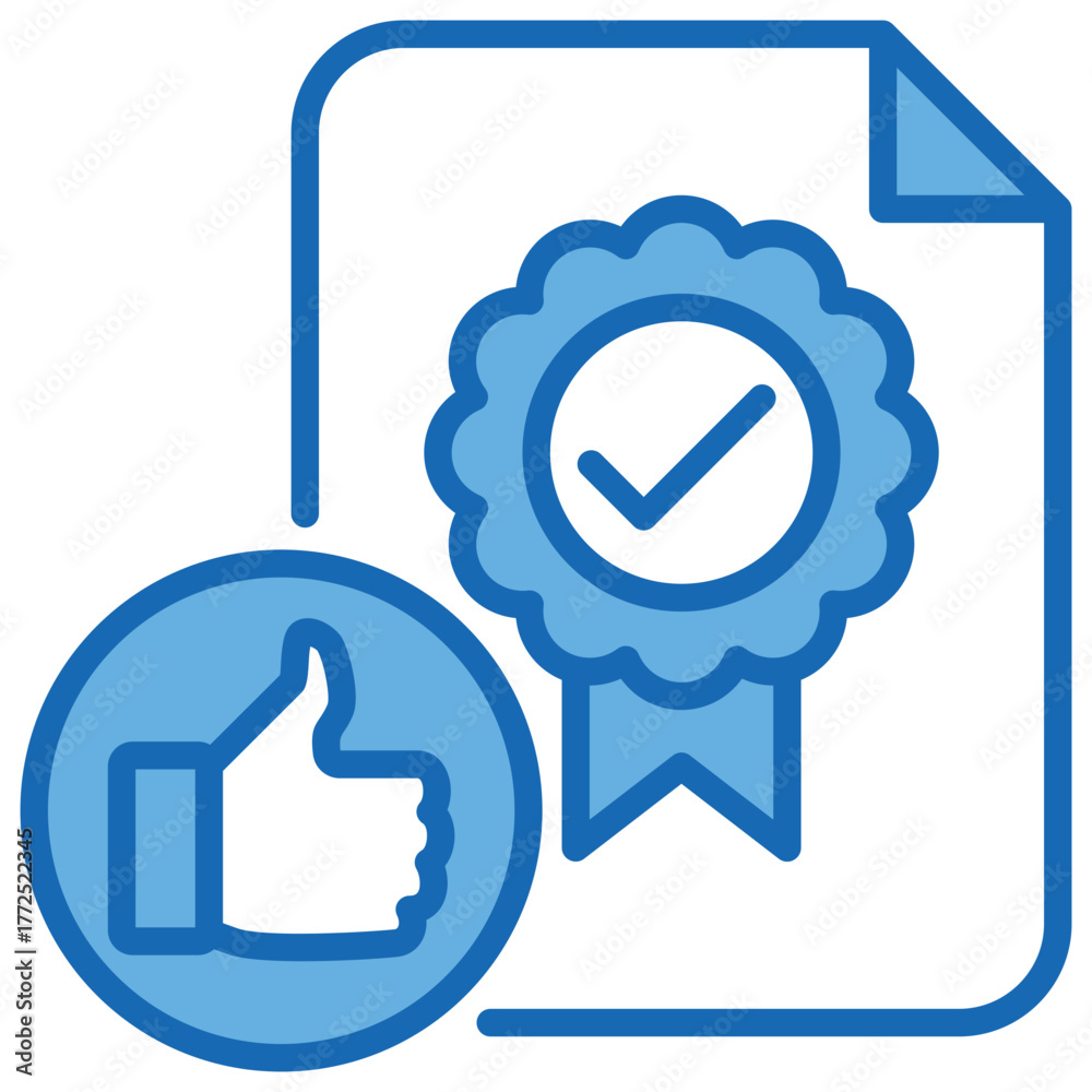 Obraz premium Confirmation Grey Icon