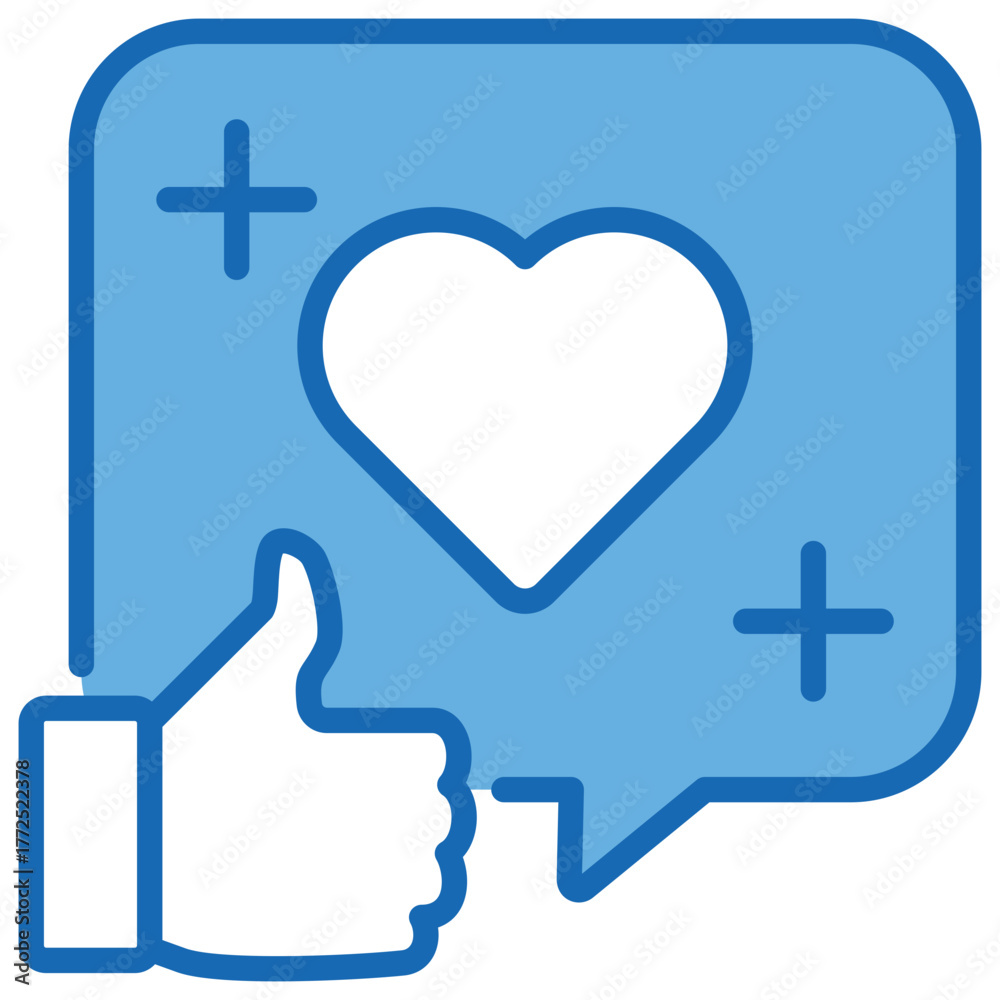 Obraz premium Endorsement Grey Icon