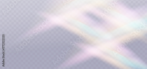 Iridescent diamond glare and holographic prism glow with colorful rainbow flares.