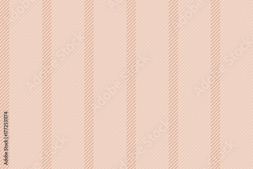 Birthday card background texture stripe, rough vector seamless vertical. Cloth pattern textile fabric lines in light color.