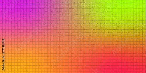 Colorful abstract mosaic wall texture, no people. Ceramic floor tiles closeup texture. Cool tone mosaic wall background. Close-up. Background. Texture. Selective focus Background.