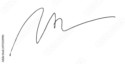 Black Pencil Underline - Hand drawn horizontal chalk, marker or pencil lines. Design element for emphasis, text lines and decoration. Set on a transparent background.