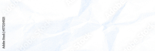 Сlean white crumpled paper. Snow-white wrinkled paper texture for journaling, scrapbook, collage, digital art, photo overlay. Minimal natural vector background.