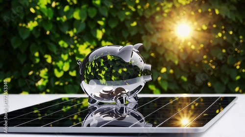 Saving money with solar energy and smart investments for a sustainable future