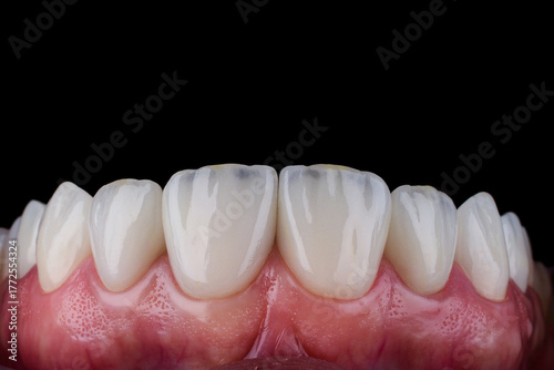 Obraz na płótnie ceramic crowns and veneers