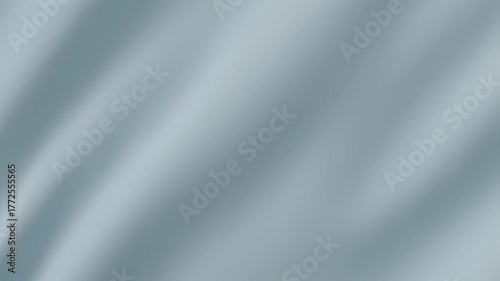 Abstract Wavy surface video background turquoise light blue silk waves cloth satin pastel color fabric. Gold liquid wave splash, fluid texture Fluttering material 3D animation motion design wallpaper