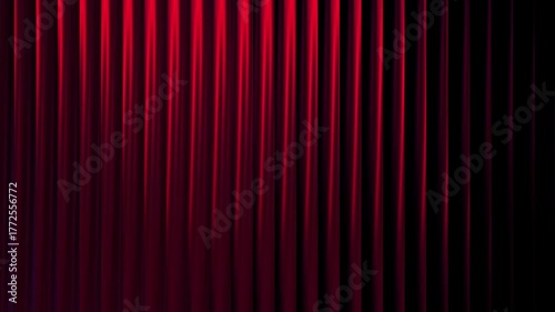 Abstract glass gradient background with vibrant pink and violet tones on a black backdrop. Smooth glossy texture with translucent, rippled shapes and glowing refraction. Ideal for modern designs