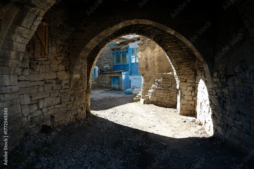 Naklejka premium old castle ruins