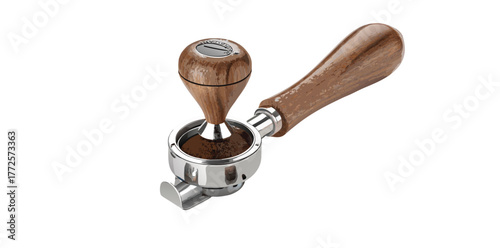 Isolated silver metal stainless steel kitchen tools, knife, and corkscrew with black handles