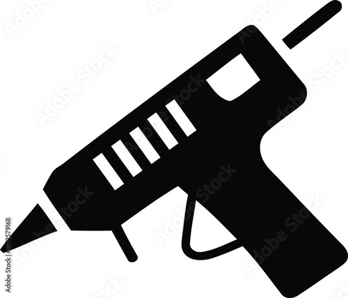 Glue gun tool for crafting and repairs melting hot adhesive sticks for bonding materials